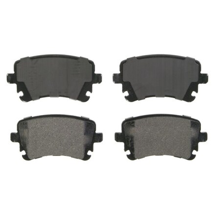 Wagner Brakes Semi-Met Disc Pad Set, Zx1018 ZX1018